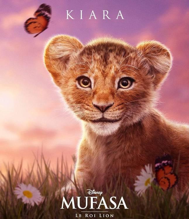 Mufasa: O Rei Leão ganha pôsteres inéditos dos personagens