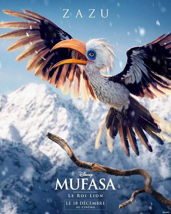 Mufasa: O Rei Leão ganha pôsteres inéditos dos personagens