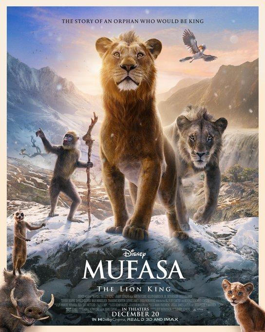 Assista ao trailer final de Mufasa: O Rei Leão