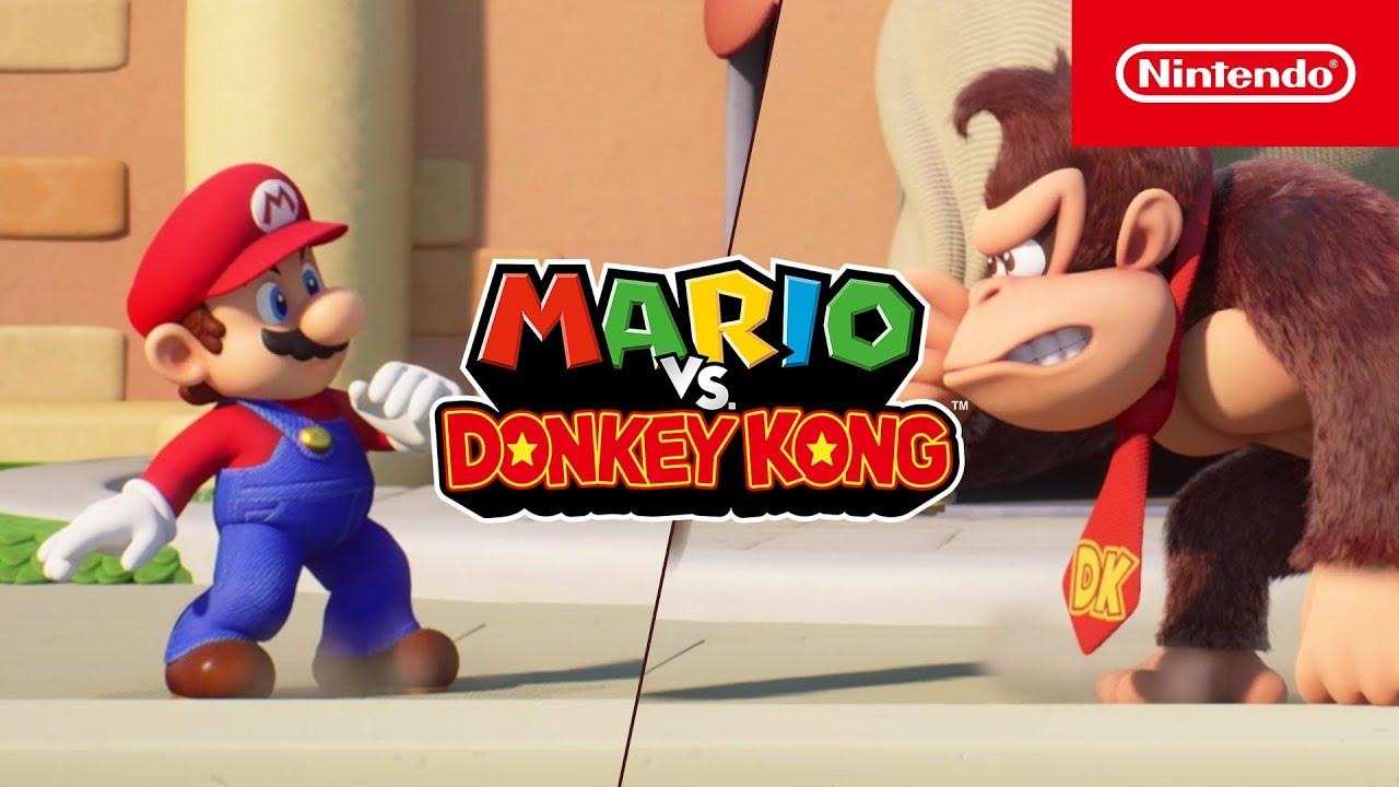 Mario vs Donkey Kong: Nintendo divulga a abertura do jogo