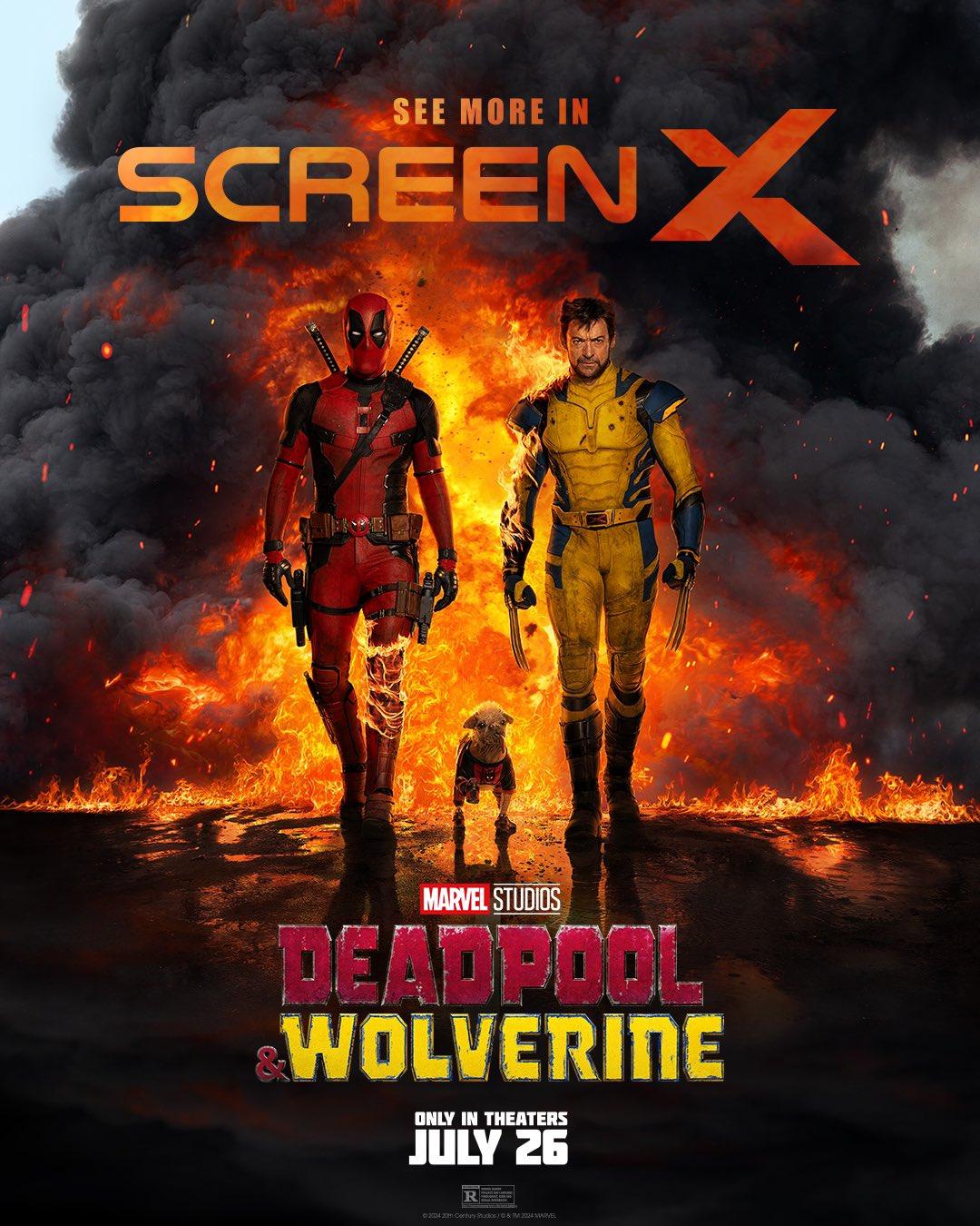 Wolverine & Deadpool ganham diversos novos pôsteres 
