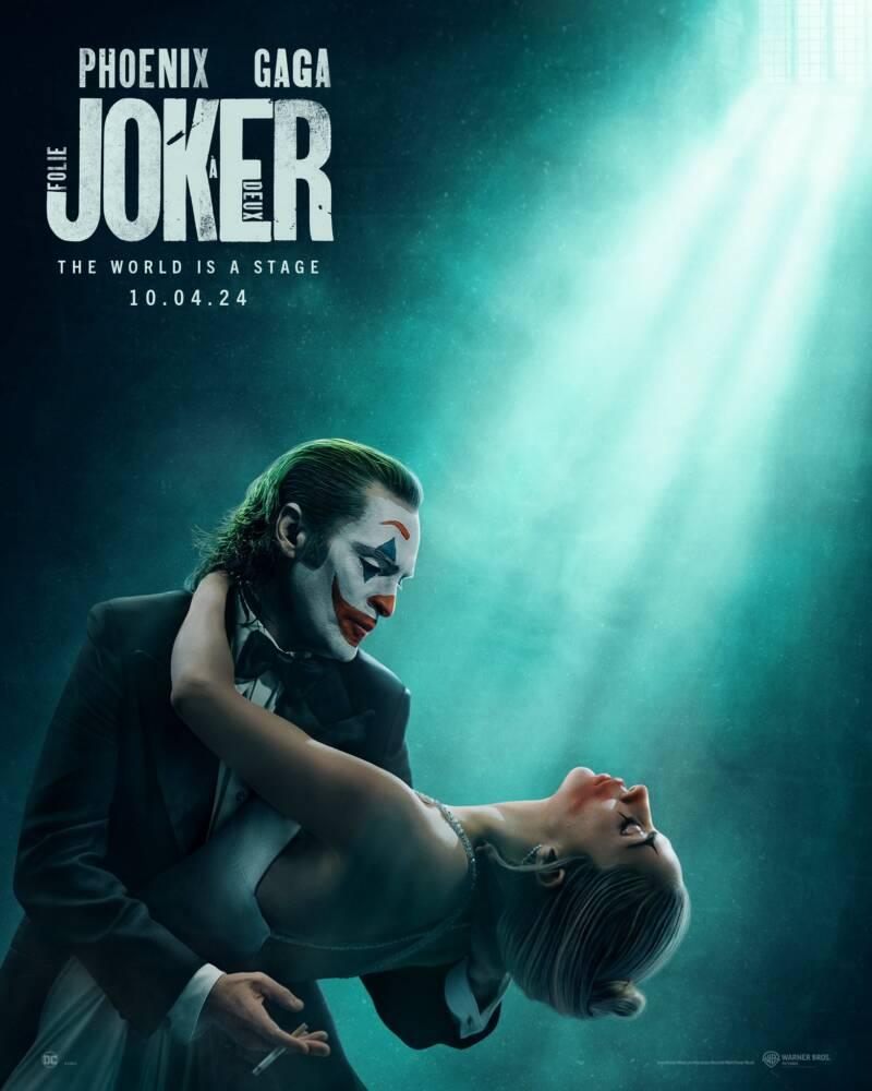 Confira o cartaz inédito de Coringa 2 com Joaquim Phoenix