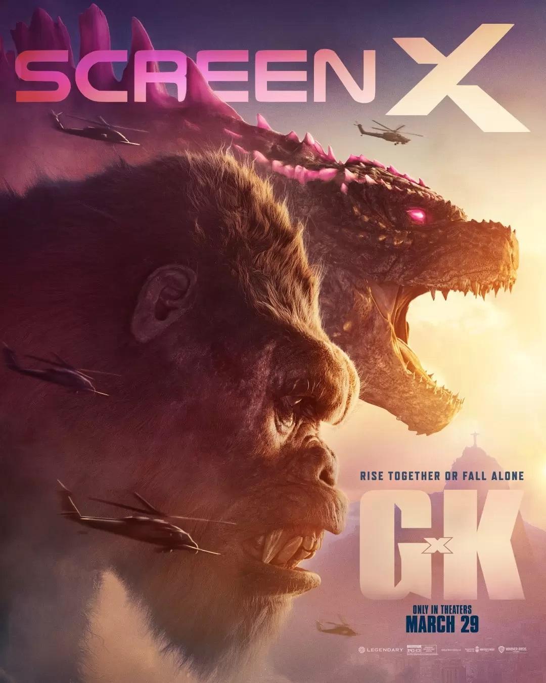 Monsterverse é destaque em novo trailer de Godzilla e Kong