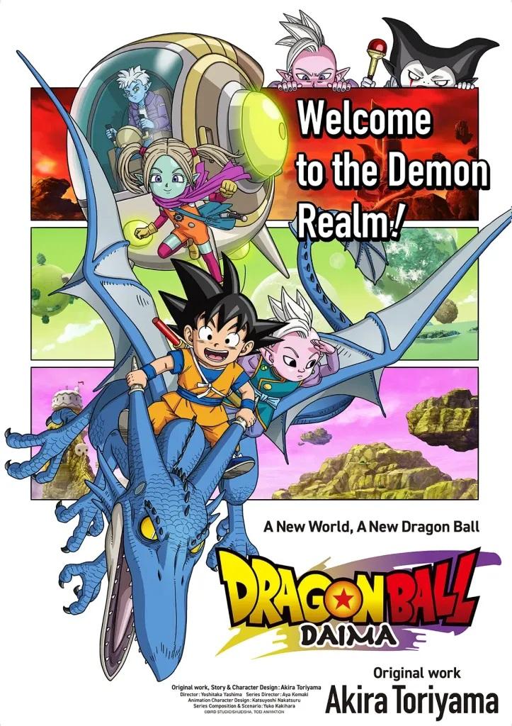 Assista ao novo trailer de Dragon Ball Daima 