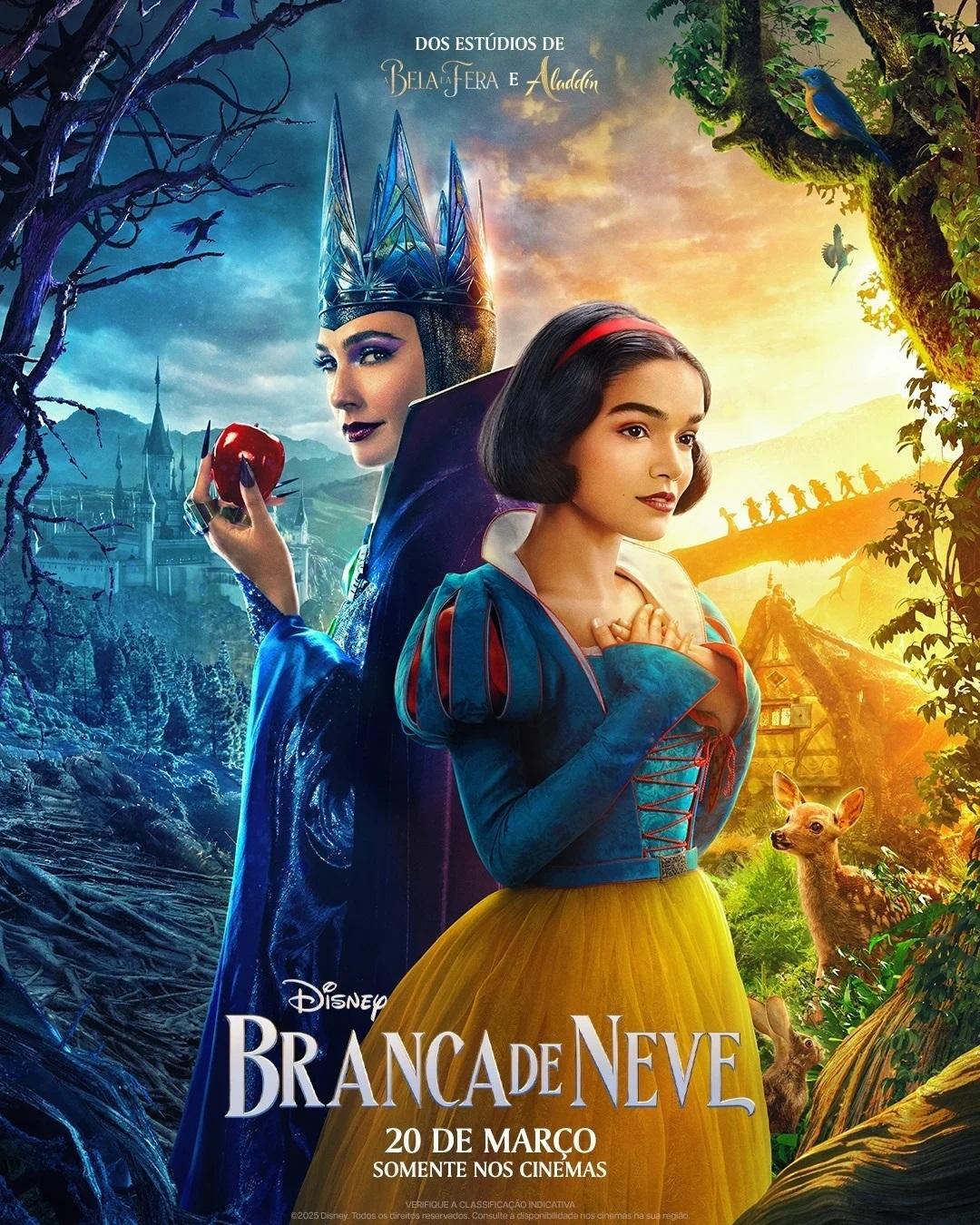 Assista ao novo teaser do live-action Branca de Neve da Disney