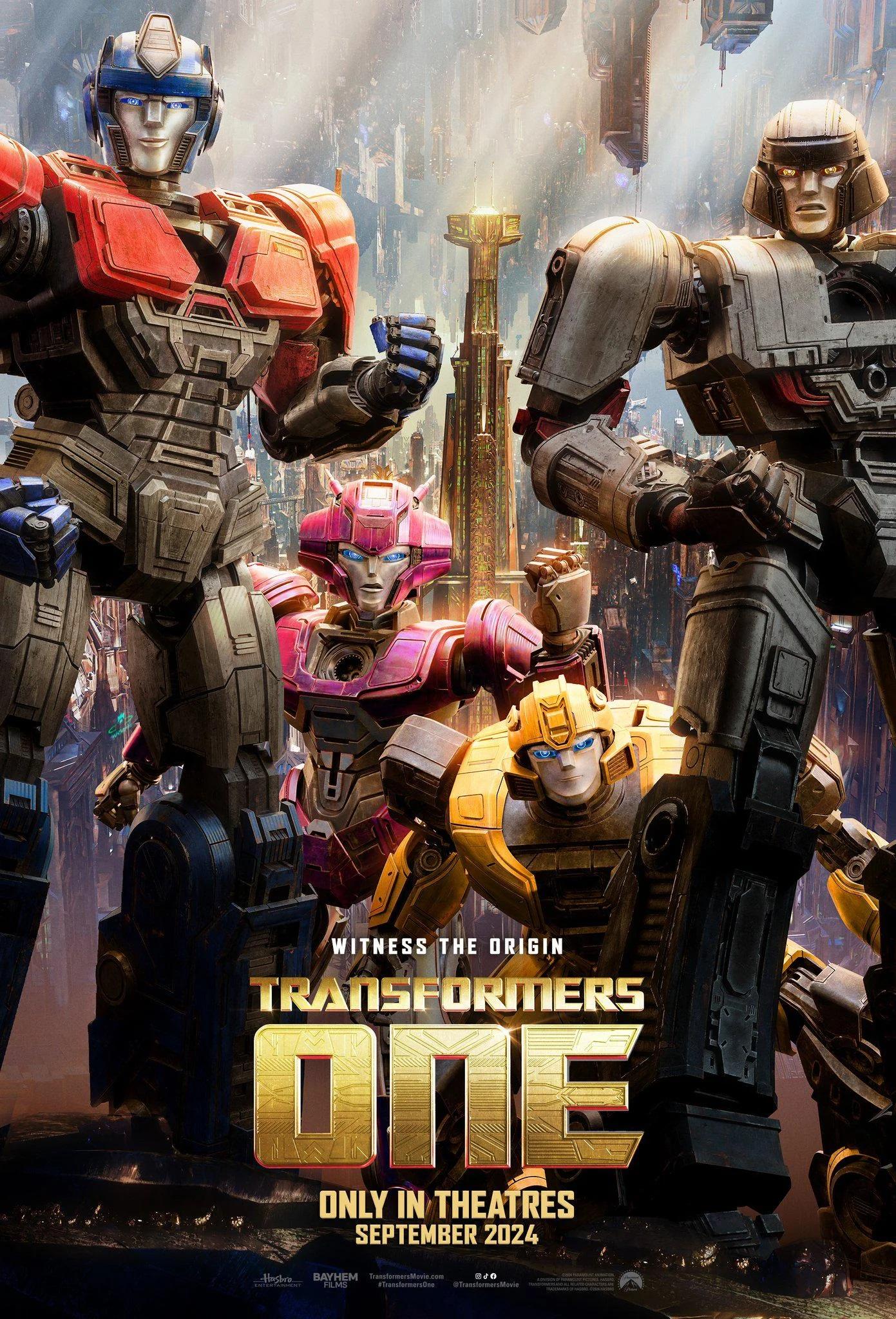 Transformers: O Ínicio ganha primeiro trailer oficial