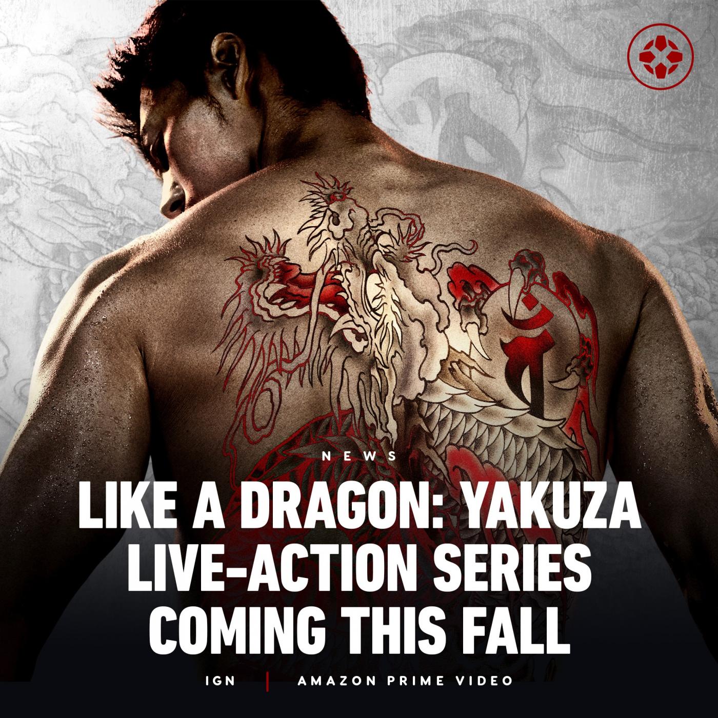 Prime Vídeo confirma série live-action Like a Dragon Yakuza