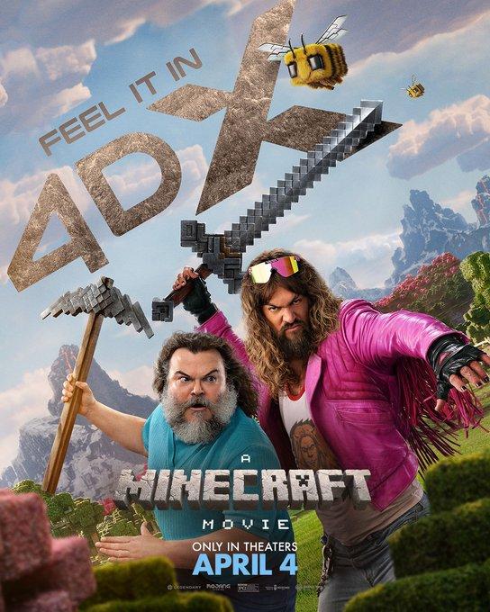 Minecraf: Filme ganha trailer final e pôsteres inéditos