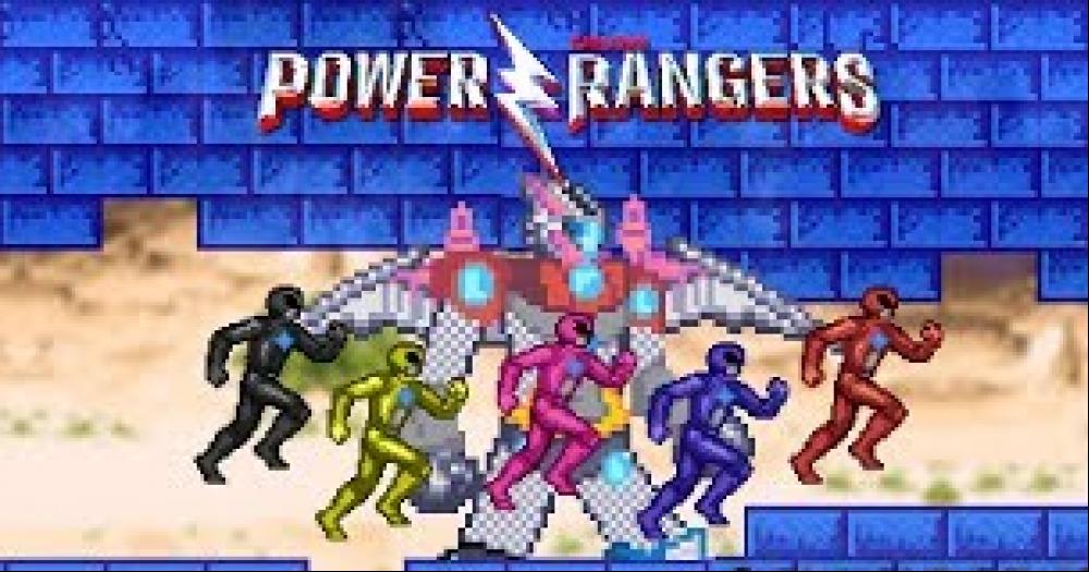 Power Rangers: Veja versão em 8 bits do novo longa