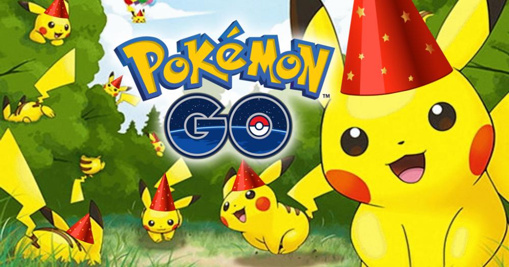 Pokémon Go terá evento para comemorar aniversário