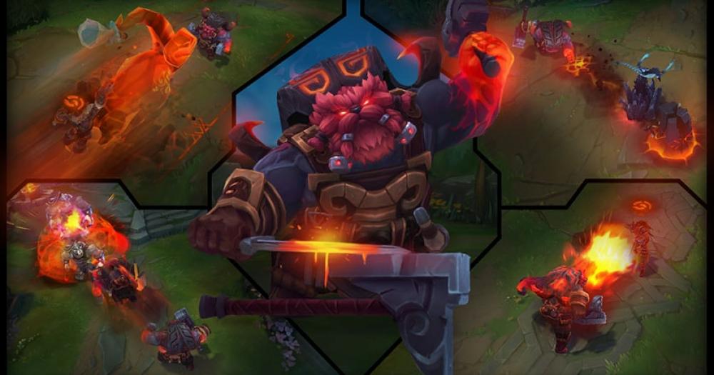 LOL: Conheça o novo Campeão Ornn O Forjador das Montanhas