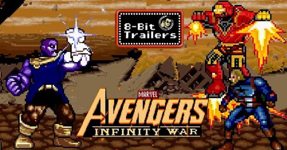 Confira trailer de Vingadores: Guerra Infinita recriado em 8-bit