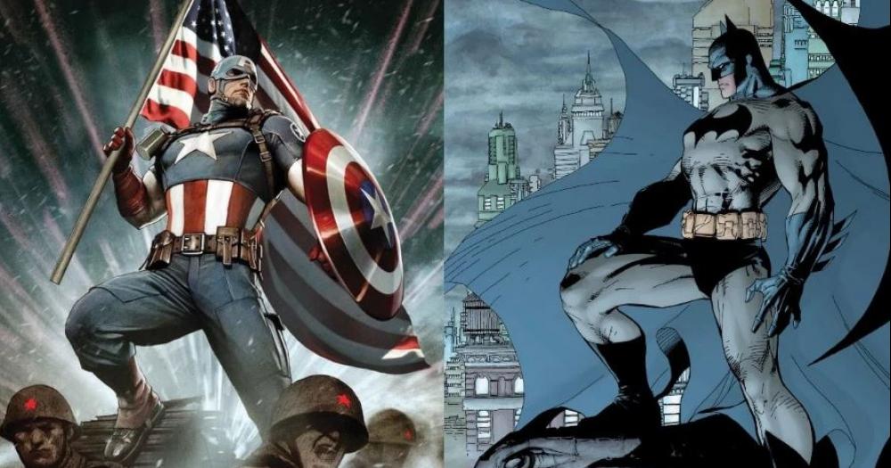 Batman vs Capitão América: Embate já teve um vencedor