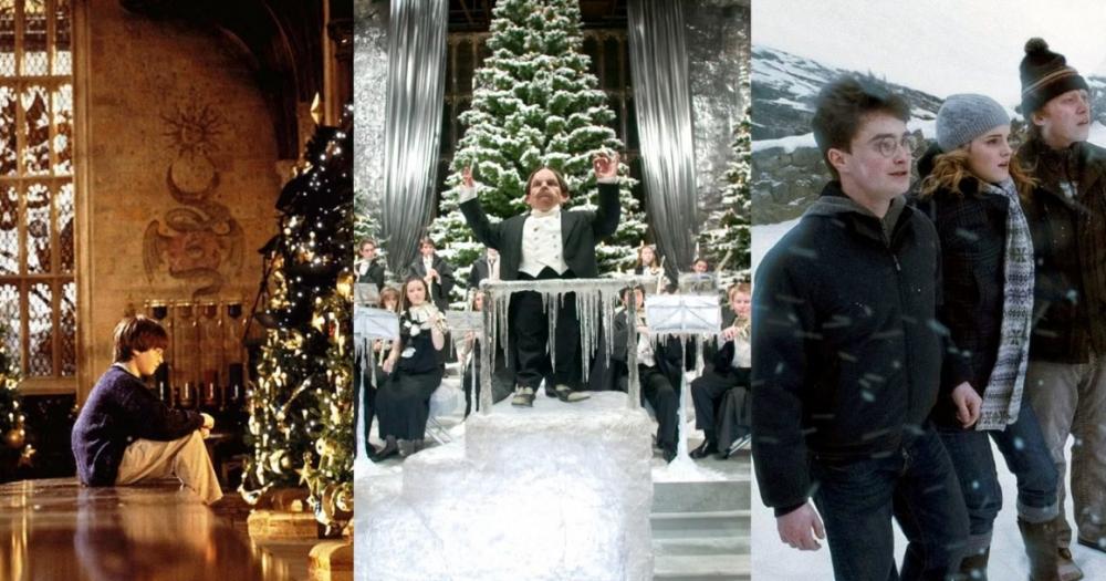 Por que os filmes de Harry Potter parecem feitos pro Natal?