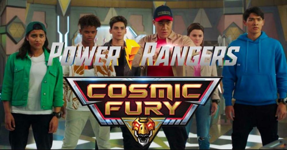 Equipe completa de Power Rangers Cosmic Fury revelada