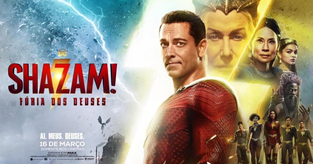 Revelado tempo de duração de Shazam Fúria dos Deuses