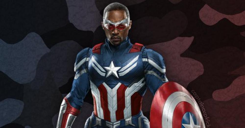 Fan Art de Capitão América 4 destaca novo traje de Anthony Mackie