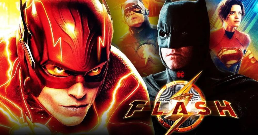 The Flash Batman e Supergirl seu unem em novo poster do filme