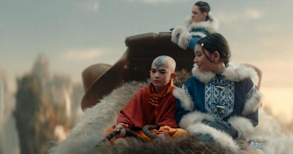 Aang se reúne com Katara e Sokka em imagem inédita de Avatar