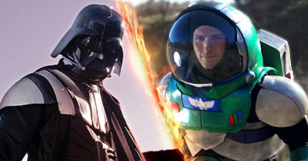 Star Wars: Darth Vader vs Buzz Lightyear em vídeo feito por fãs.